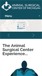 Mobile Screenshot of animalsurgicalcenter.com